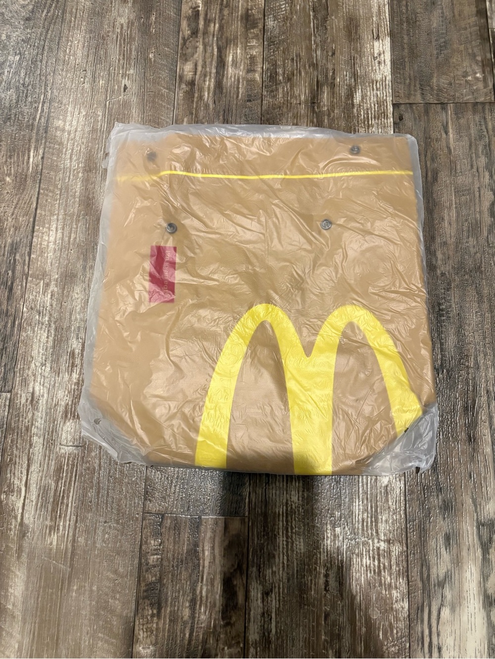 McDonald's Canvas Foldover Backpack